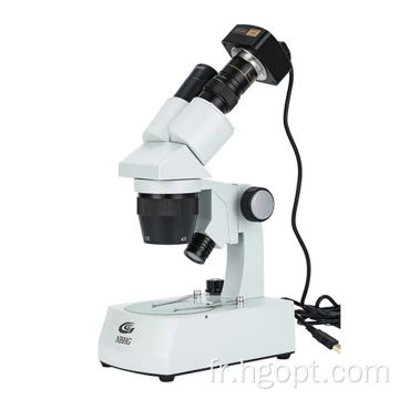 Microscope électronique WF10X / 20 mm microscope à tête binoculaire